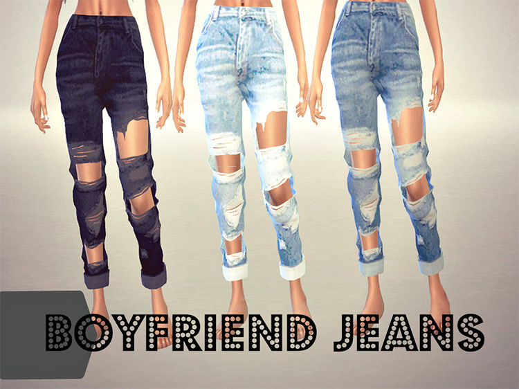 Best Sims 4 Boyfriend Jeans CC  All Free    FandomSpot - 77