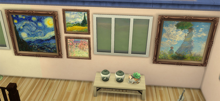 Impressionist Paintings / TS4 CC