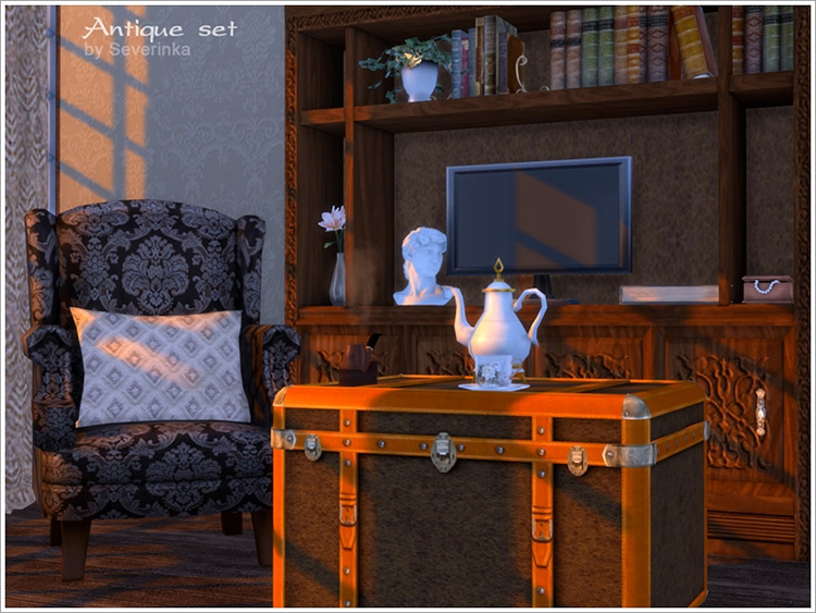 Sims 4 CC  Best Old School Antiques  Furniture  D cor   More    FandomSpot - 15