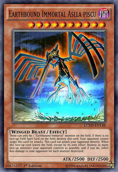 Earthbound Immortal Aslla Piscu Yu-Gi-Oh Card