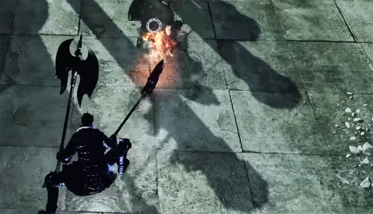 Black Knight’s Greataxe Screenshot in Dark Souls 2