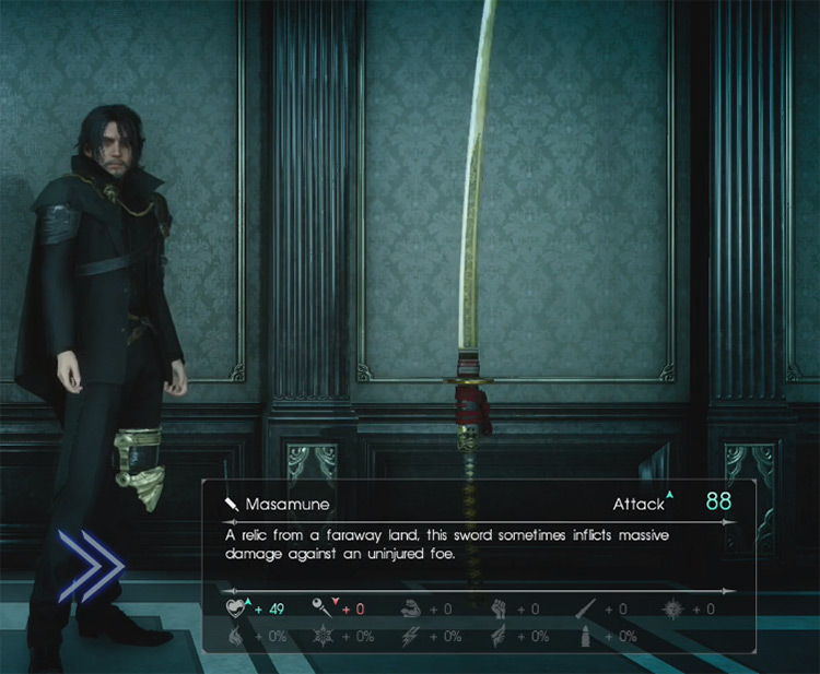 Masamune Greatsword / Final Fantasy XV