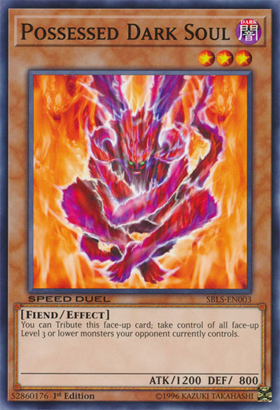 Possessed Dark Soul YGO Card