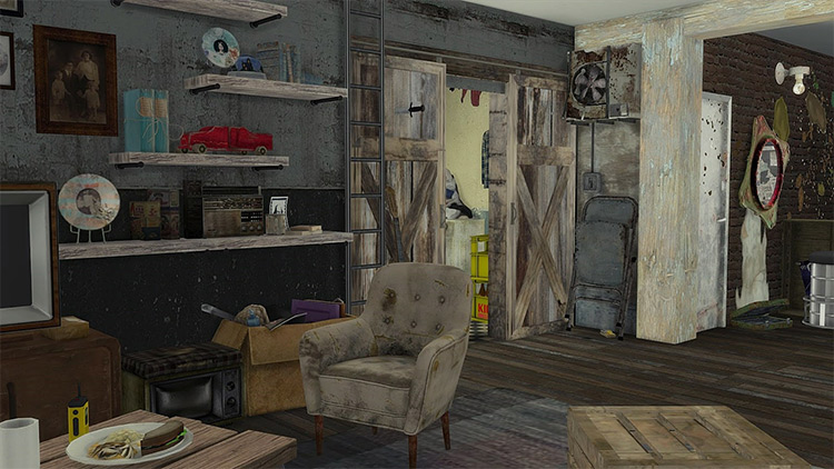 Post-Apocalyptic Life Set / Sims 4 CC