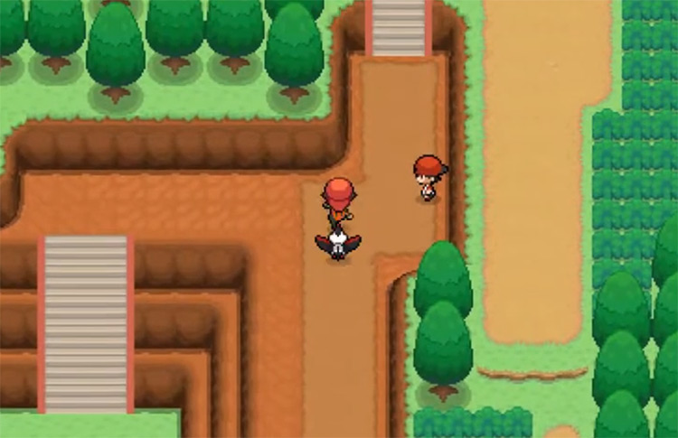 Screenshots of my recently released ROM Hack: Pokemon Vintage