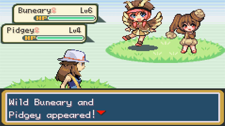 MegaMoemon FireRed / Pokemon Moe Anime Version Screenshot