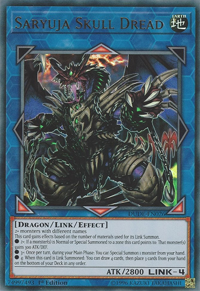 Saryuja Skull Dread Yu-Gi-Oh Card