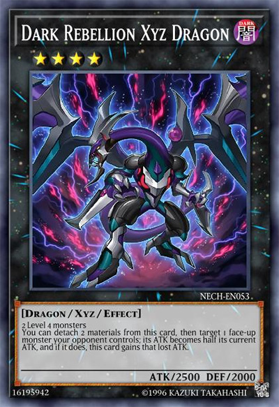 Dark Rebellion XYZ Dragon Yu-Gi-Oh Card