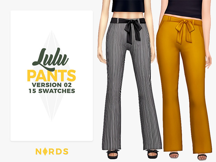 Lulu Pants v2 for The Sims 4