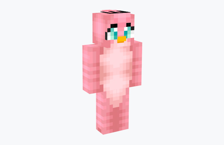 Angry Birds Stella Skin For Minecraft