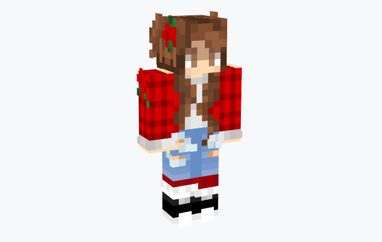 Flannel Girl Outfit / Minecraft Skin
