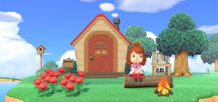 All Animal Crossing Topics FandomSpot   00 Featured Acnh Player Sitting Outside Home Preview Screenshot 