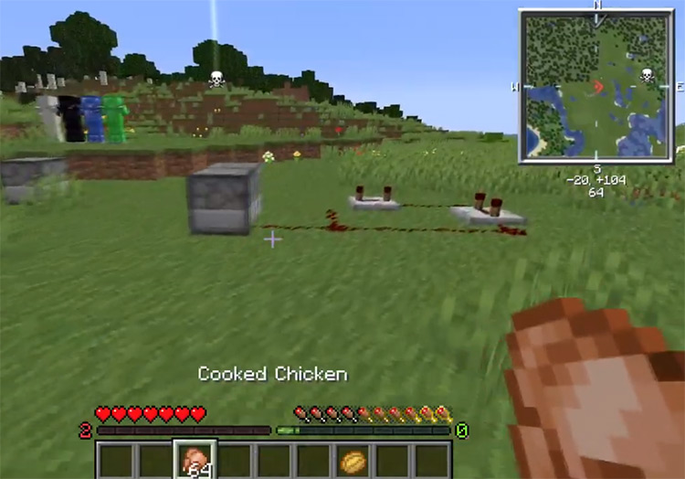 AppleSkin Food Mod for Minecraft