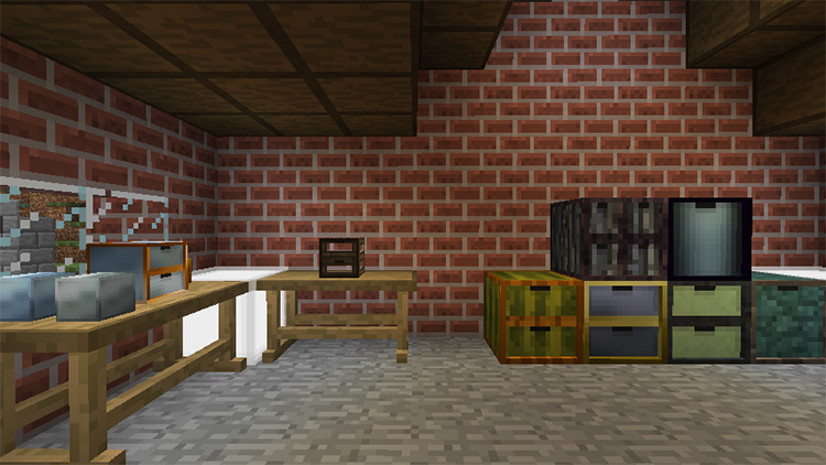 Storage Drawers Mod for Minecraft