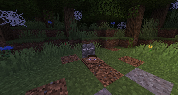 GraveStone Mod Minecraft Preview