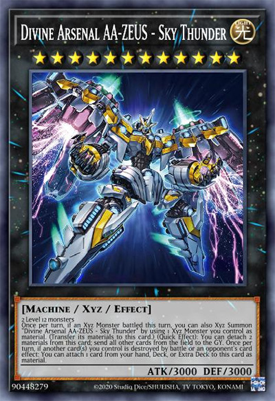 Divine Arsenal AA-Zeus – Sky Thunder YGO Card