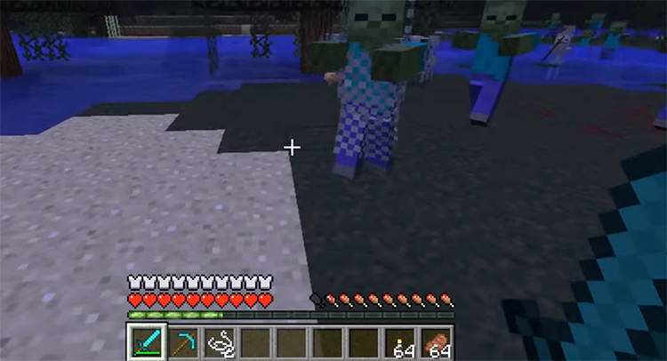 Zombie Awareness Mod for Minecraft