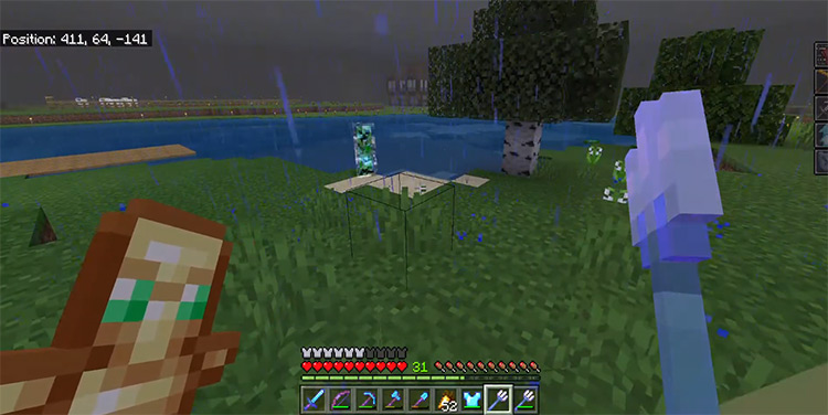 Naturally Charged Creepers / Minecraft Mod