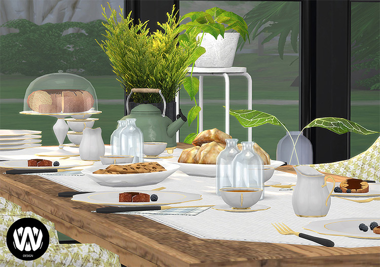 Sims 4 Tea Sets & Tea-Themed CC (All Free) – FandomSpot