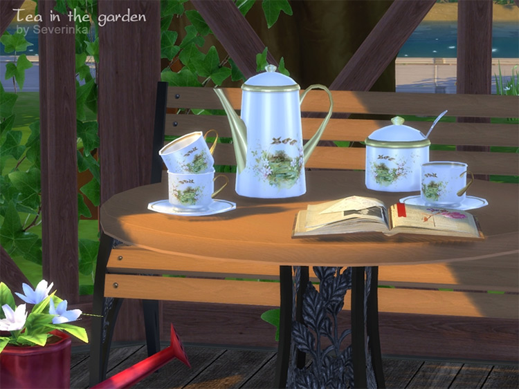 Sims 4 Tea Sets   Tea Themed CC  All Free    FandomSpot - 72