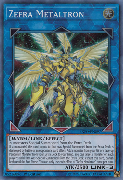 Zefra Metaltron Yu-Gi-Oh Card