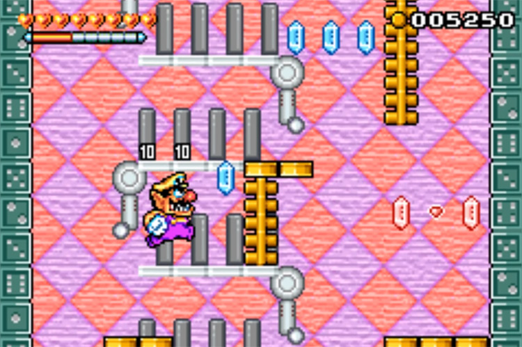 Wario Land 4 / GBA screenshot