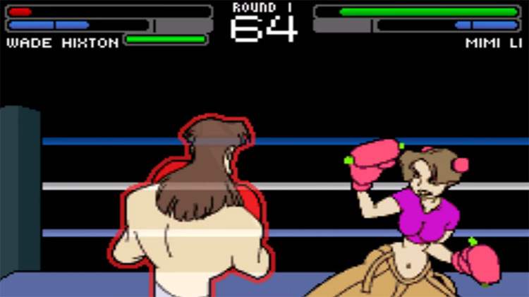 Wade Hixton's Counter Punch / GBA gameplay