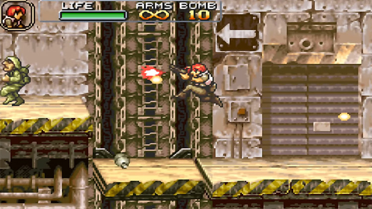 Metal Slug Advance gameplay screenshot