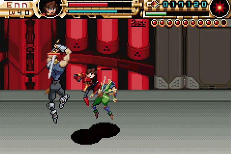 Advance Guardian Heroes / game screenshot