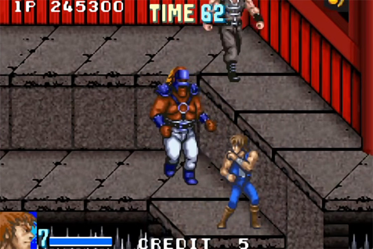 Double Dragon Advance / GBA gameplay screenshot