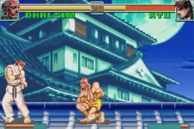 Super Puzzle Fighter II Turbo Revival GBA gameplay