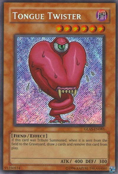 Tongue Twister Yu-Gi-Oh Card