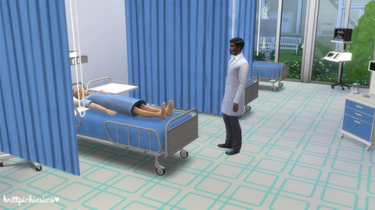 Hospital Furniture Set / Sims 4 CC