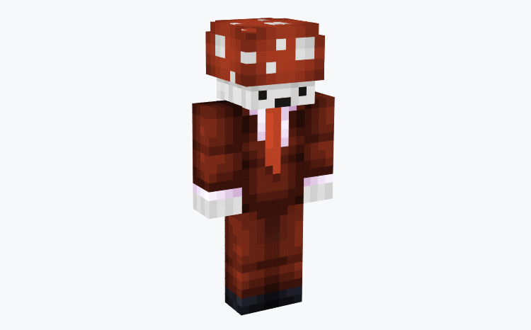 Mushroom Man in Suit / Minecraft Skin