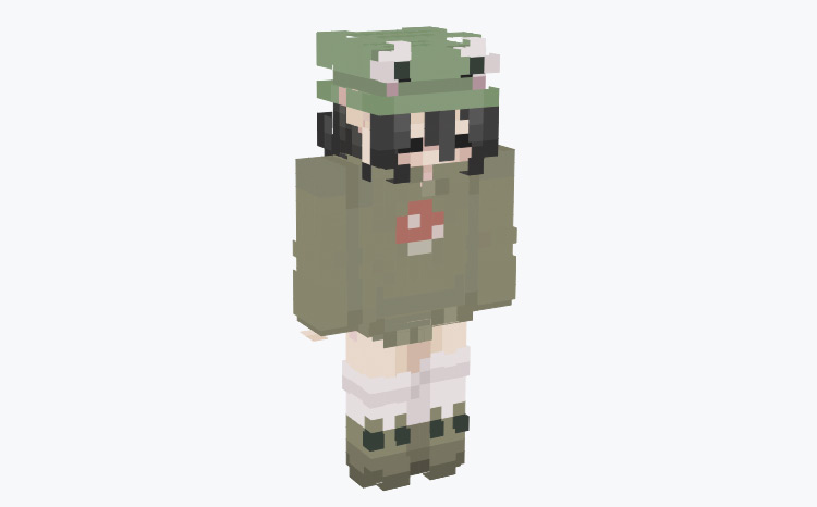 Frog Suit Character / Minecraft Skin