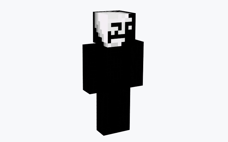 Troll face Minecraft Skins