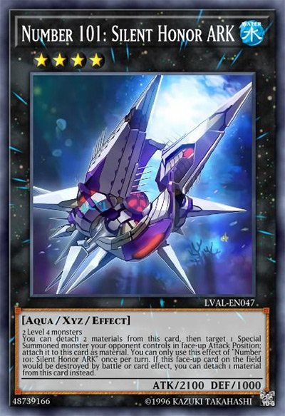 Number 101: Silent Honor ARK YGO Card