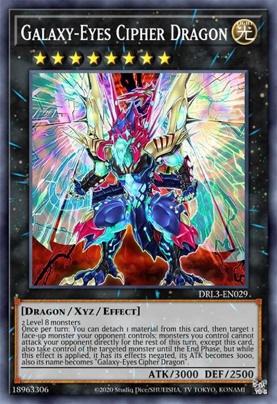 Galaxy-Eyes Cipher Dragon Yu-Gi-Oh Card