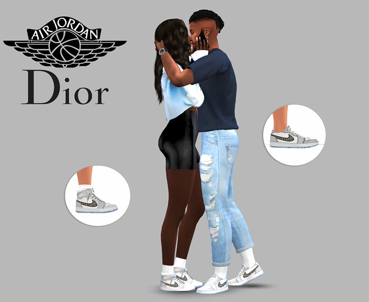 Air Dior Jordans / Sims 4 CC