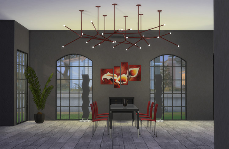 Sims 4 Ceiling Fans   Ceiling Lights CC  All Free    FandomSpot - 95