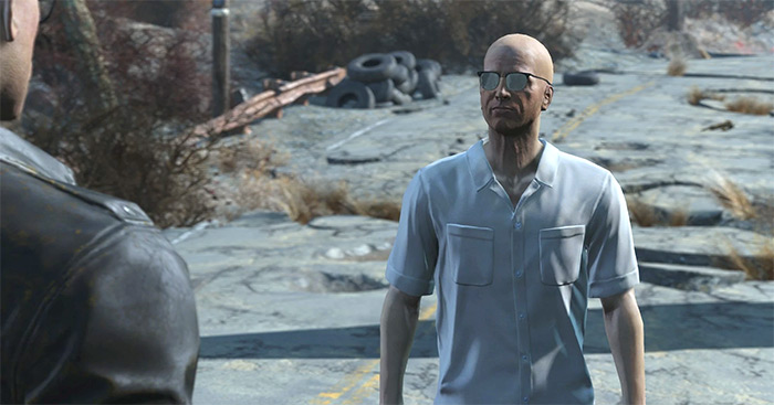 Deacon companion in Fallout 4