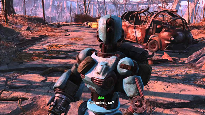 Ada companion from Fallout 4