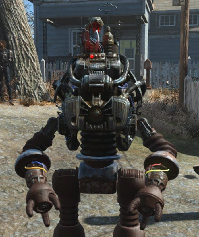 Automatron companion from Fallout 4