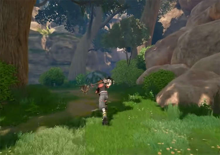 Kingdom of Corona Forest Path in KH3