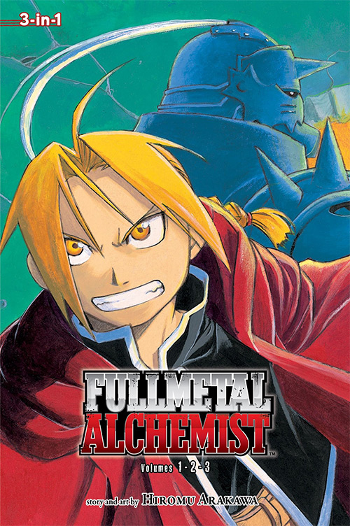 Fullmetal Alchemist Manga Cover / Volumes 1-3
