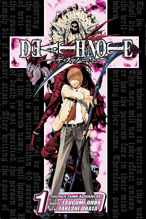 Death Note Manga Vol. 1 Cover