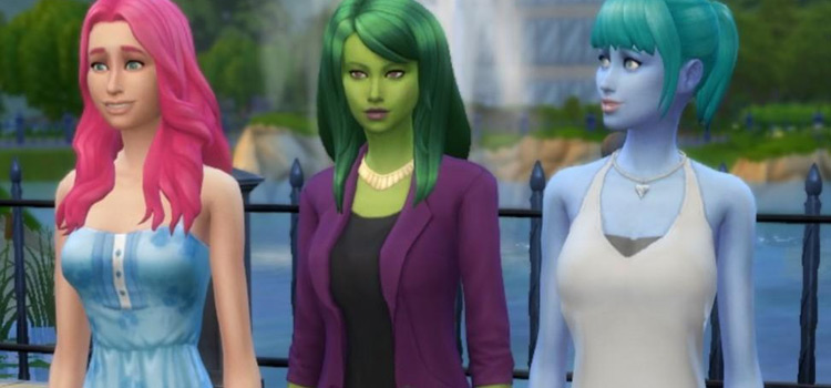 sims 4 cas mods monster factor