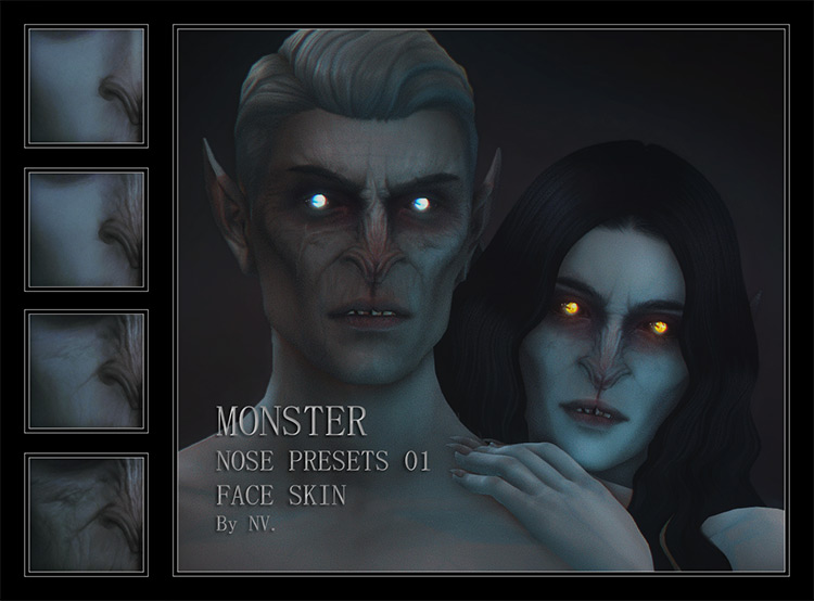 sims 4 cc monster eyes