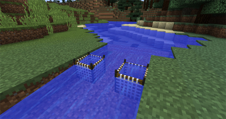 Water Strainer mod for Minecraft