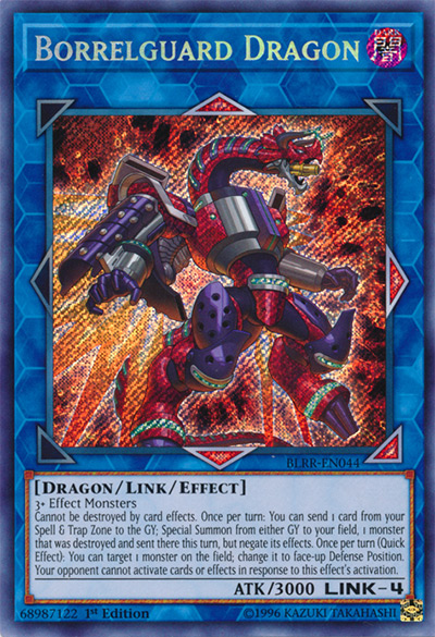 Borrelguard Dragon YGO Card